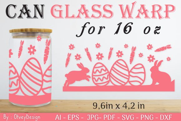 Easter Can Glass Wrap: A Designer’s Embroidery Review