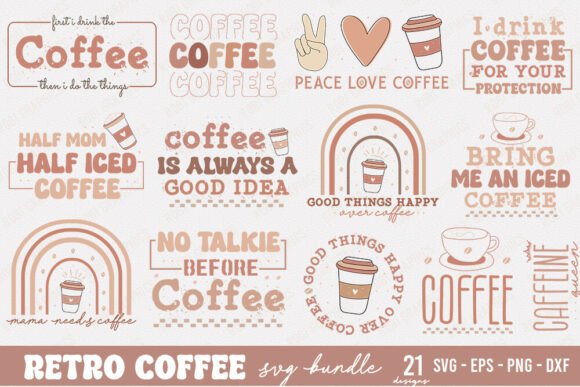 Retro Coffee SVG Bundle: A Designer’s Review