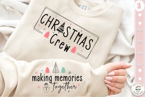 Review: Christmas Crew SVG Sleeve Sweatshirt Design
