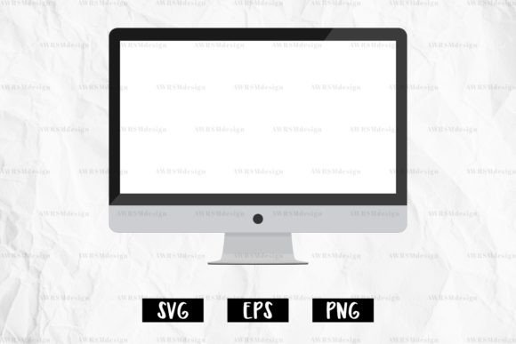 Review: Monitor Computer Vector Sublimation SVG for Embroidery