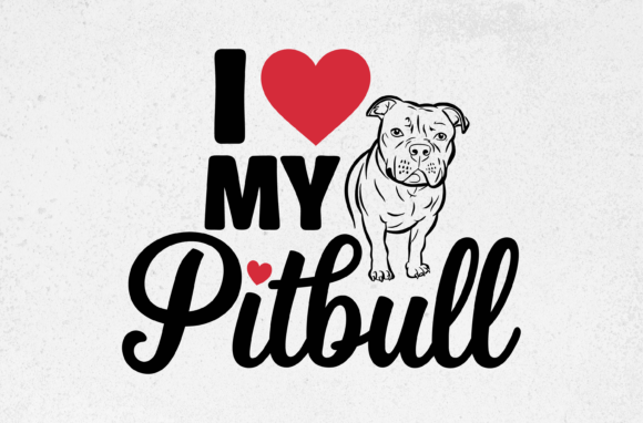 Reviewing the I Love My Pitbull SVG for Embroidery