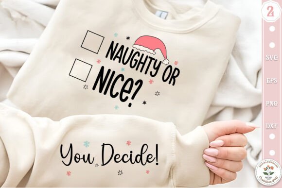 Reviewing the Naughty or Nice Christmas SVG Sleeve