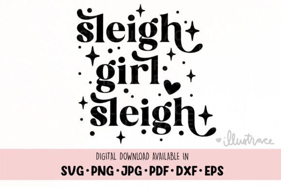 Sleigh Girl Sleigh SVG: A Designer’s Review for Holiday Embroidery